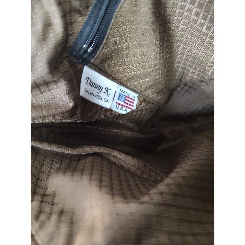 Danny K Beverly Hills Crossbody Bag‎ Multicolor Stripe Tapestry Adjustable USA - Picture 4 of 16